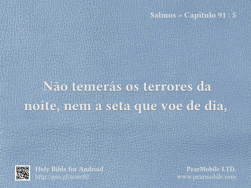 Salmos, Capítulo 91:5